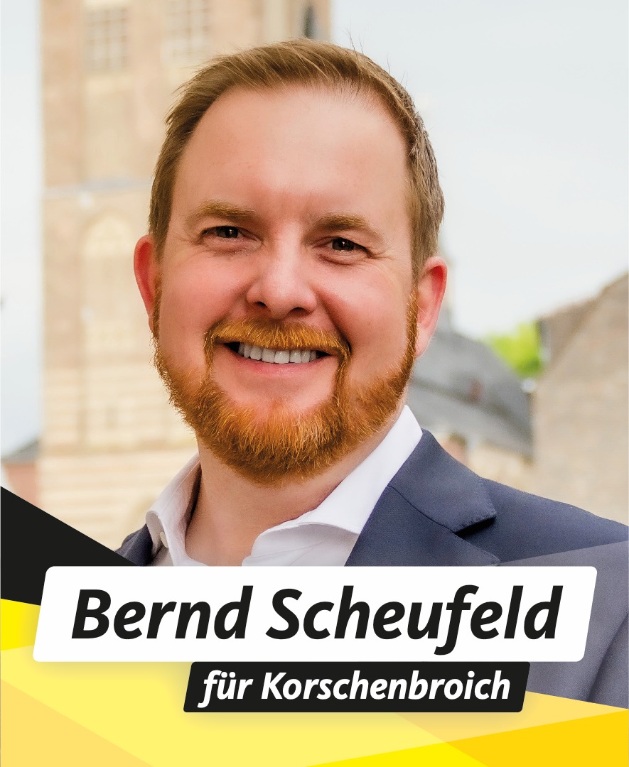 Für Sie im Stadtrat Bernd Scheufeld